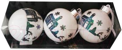 Набор шаров новогодних MONAMI KF22-2027 - фото