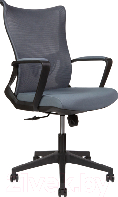 Кресло офисное Norden Wave LB / M3-M (черный/серый) - фото