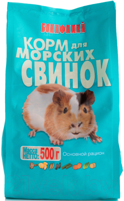 Корм для грызунов Бонифаций Основной рацион для морских свинок - фото