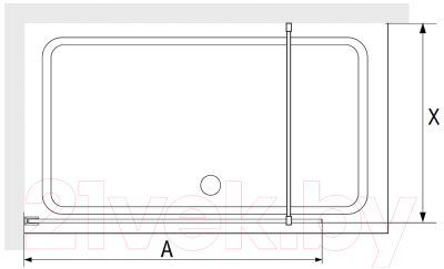 Душевая стенка RGW WA-012-B / 35101210-84