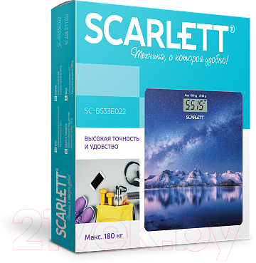 Напольные весы электронные Scarlett SC-BS33E022