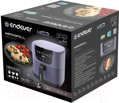 Аэрогриль Endever Skyline AF-127 (фиолетовый)