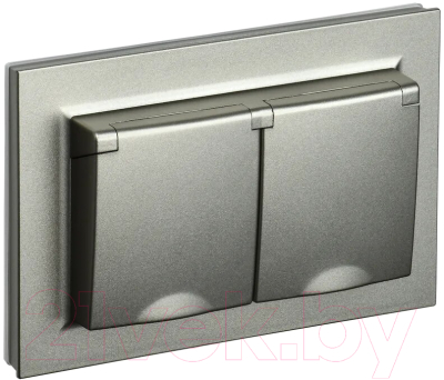 Розетка IEK Brite BR-R26-16-44-K37-F - фото