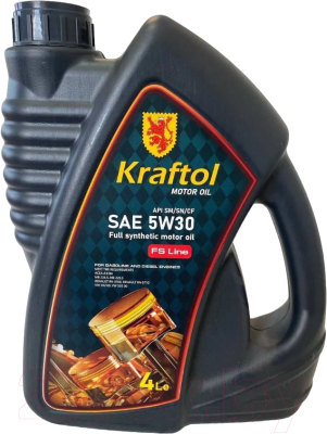 Моторное масло Kraftol FS Line A3/B4 5W30 / 3406 - фото