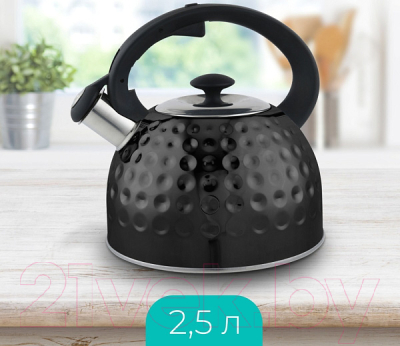 Чайник со свистком Relice RL-2504