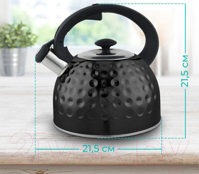 Чайник со свистком Relice RL-2504