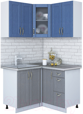 Готовая кухня Интерлиния Мила Крафт 1.2x1.2 - фото