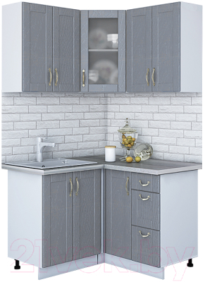 Готовая кухня Интерлиния Мила Крафт 1.2x1.2 - фото