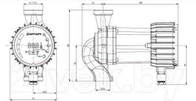 Циркуляционный насос IMP PUMPS NMT Smart 25/100-180