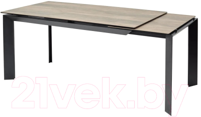 Обеденный стол M-City Cremona 140 KL-61 / DECDF501TKL61BLK140
