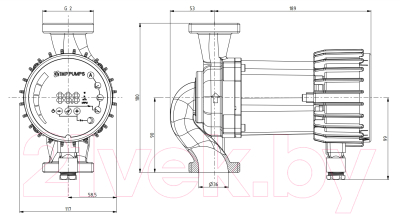 Циркуляционный насос IMP PUMPS NMT Smart 32/60-180