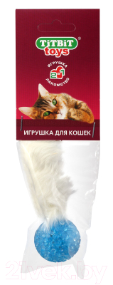 Игрушка для животных TiTBiT Хвост кроличий / 000083 - фото