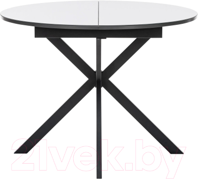 Обеденный стол Импэкс Leset Капри (антрацит/черный)