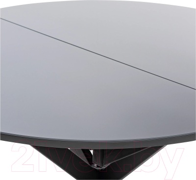 Обеденный стол Импэкс Leset Капри (антрацит/черный)