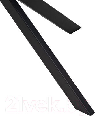 Обеденный стол Импэкс Leset Капри (антрацит/черный)