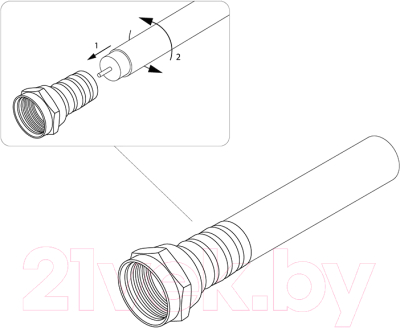 Коннектор Rexant 06-0004-A2