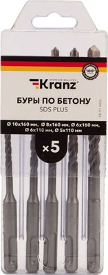 Набор буров Kranz KR-91-0406
