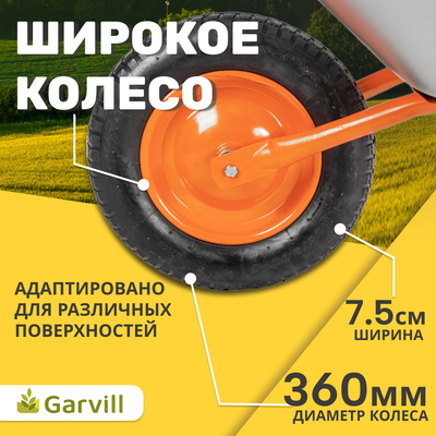 Тачка Garvill WB75-1 NR