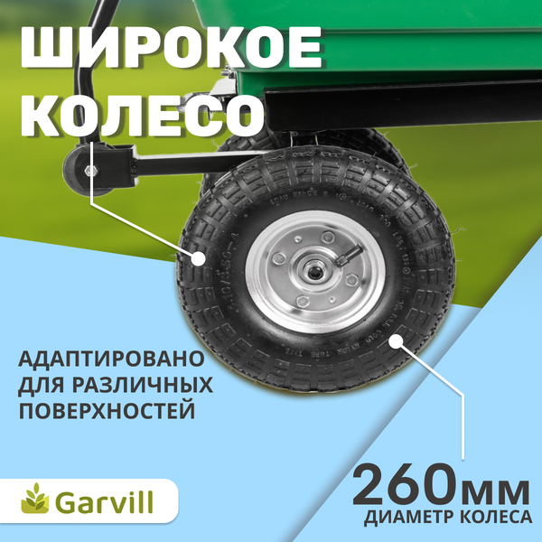 Тележка садовая Garvill TC2145-200
