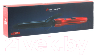 Плойка Dewal Red Titanium / 03-2038