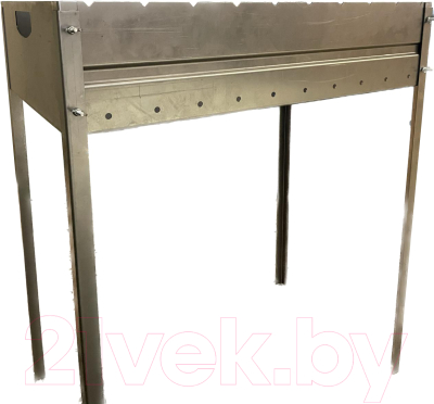 Мангал Кедр Плюс 620х385х700мм / МСБ-620РЖБ - фото