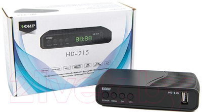 Тюнер цифрового телевидения Эфир HD-215
