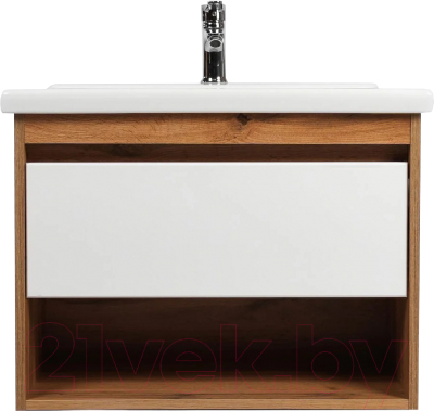 Тумба под умывальник Viant Бостон Como 80 / VBOS80CO-T1YP - фото