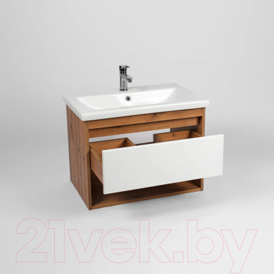 Тумба под умывальник Viant Бостон Como 80 / VBOS80CO-T1YP