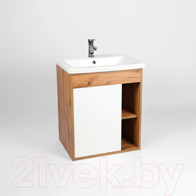 Тумба под умывальник Viant Бостон Como 50 / VBOS50CO-T1STP