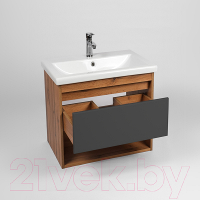 Тумба под умывальник Viant Бостон Como 60 / VBOS60COG-T1YP