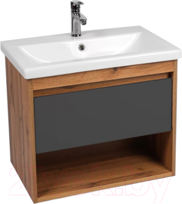 Тумба под умывальник Viant Бостон Como 70 / VBOS70COG-T1YP - фото