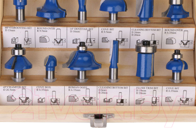 Набор фрез Диолд 90101015