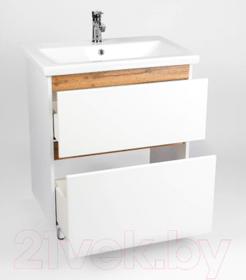 Тумба под умывальник Viant Марсель Como 80 / VMAL80CO-T2Y