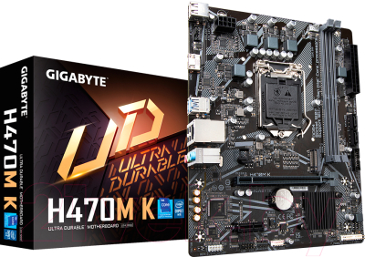 Материнская плата Gigabyte H470M K