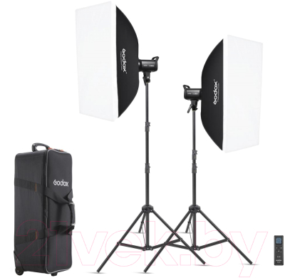 Комплект оборудования для фотостудии Godox SL100Bi-K2 / 28650 - фото