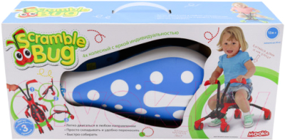 Беговел ScrambleBug Светлячок / 8516