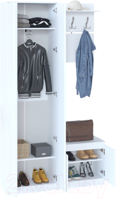 Вешалка для одежды Сокол-Мебель ВШ-4