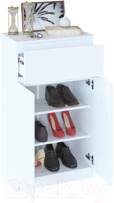 Тумба в прихожую Сокол-Мебель ТП-12 (белый)