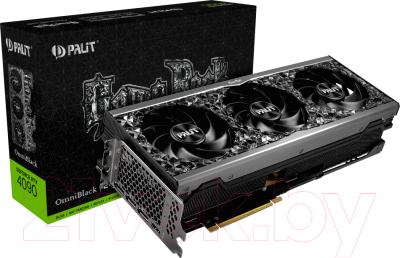 Видеокарта Palit RTX 4090 GameRock OmniBlack (NED4090019SB-1020Q)