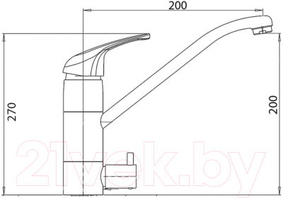 Смеситель Wisent W4298B