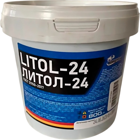 Смазка техническая Nordtec Литол-24 / NTLIT800 - фото