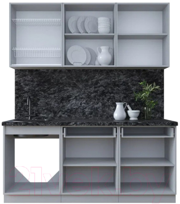 Готовая кухня Интерлиния Тренд 1.8А