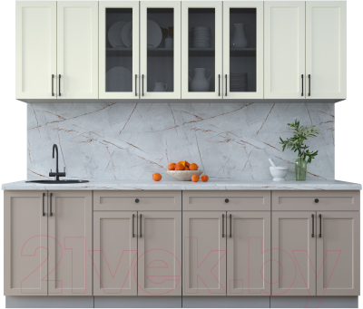 Готовая кухня Интерлиния Тренд 2.4А - фото