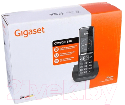 Беспроводной телефон Gigaset Comfort 550 RUS / S30852-H3001-S304