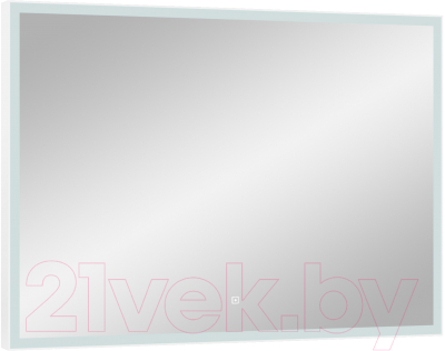 Зеркало Континент Frame White Led 80x60 - фото