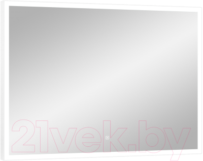 Зеркало Континент Frame White Led 80x60