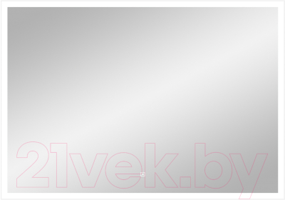 Зеркало Континент Frame White Led 80x60