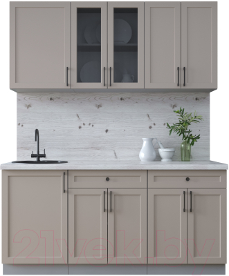 Готовая кухня Интерлиния Тренд 1.7А - фото