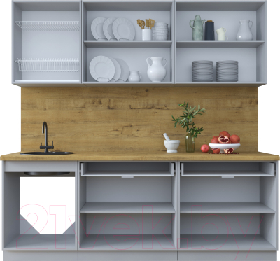 Готовая кухня Интерлиния Тренд 2.2А