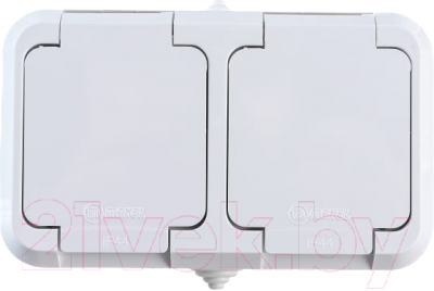 Розетка Makel ОП 16А IP44 / 18354 - фото